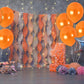 Treasures Gifted Metallic Orange Balloons - Burnt Orange Balloons - Orange Latex Balloons 12 Inch - Dark Orange Balloons - Orang