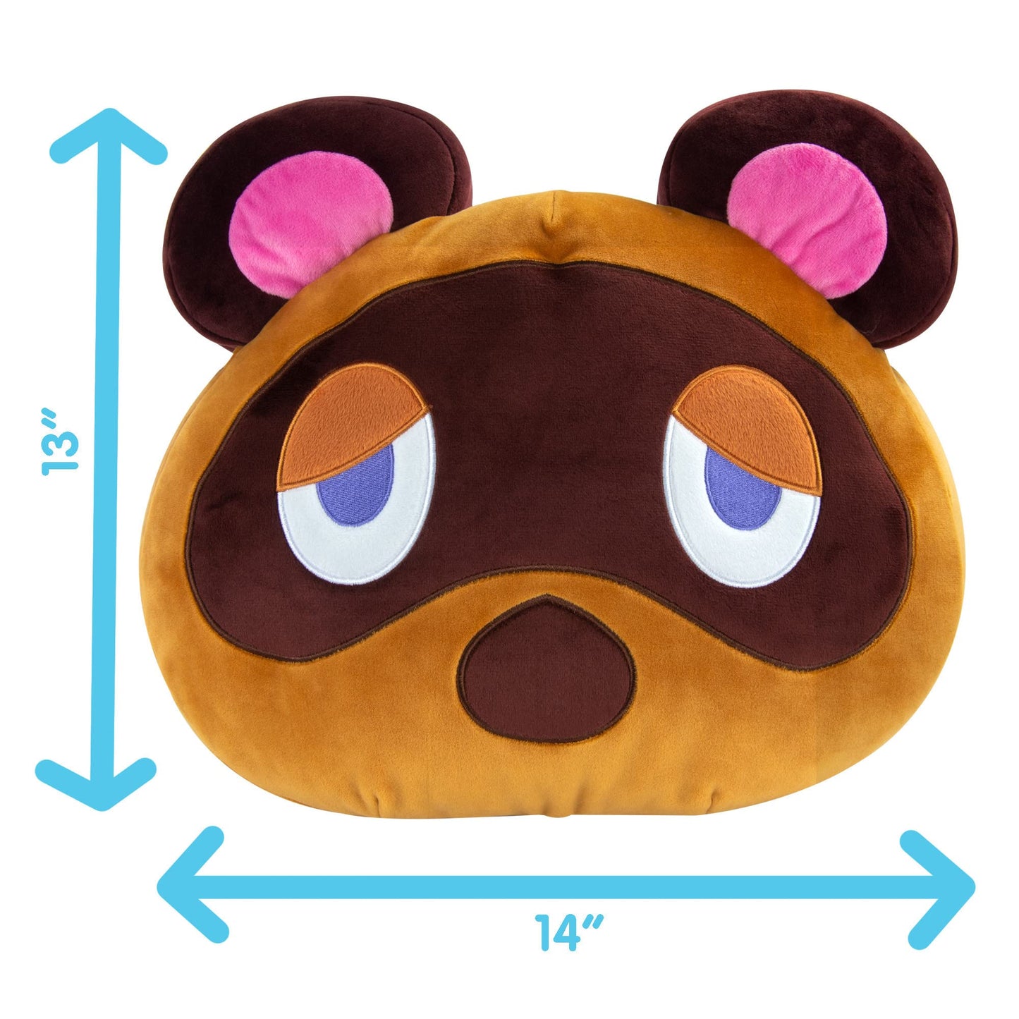 Club Mocchi Mocchi Animal Crossing Plush — Tom Nook Plushie — Animal Crossing New Horizons Collectible Squishy Plush — 15 Inch
