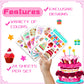 Large Birthday Stickers 24 Sheets Happy Birthday Stickers For Kids Classroom Envelopes Cake Stickers School Birthday Party Favors Suppies