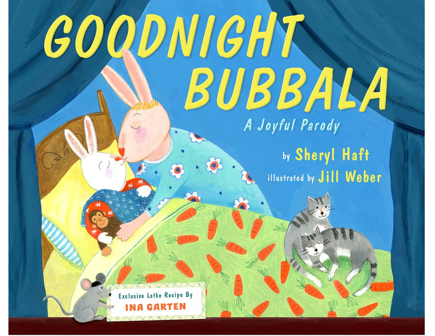 Goodnight Bubbala Gift Set, Book By Sheryl Haft, Merrymakers Plush Book Character Rabbit Doll Toy And Fun Pages (Popular Jewish