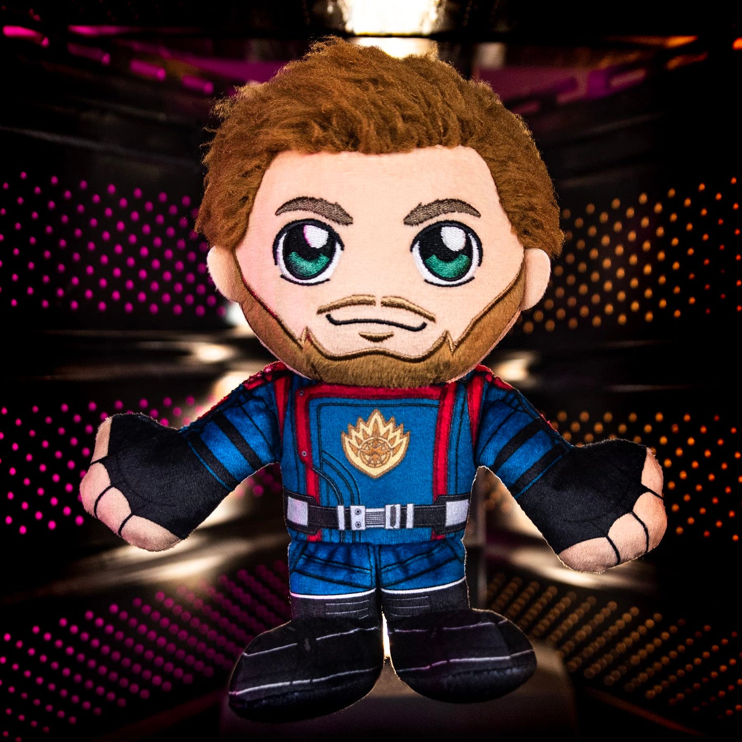 Bleacher Creatures Marvel Star-Lord 8' Kuricha Sitting Plush- Soft Chibi Inspired Toy