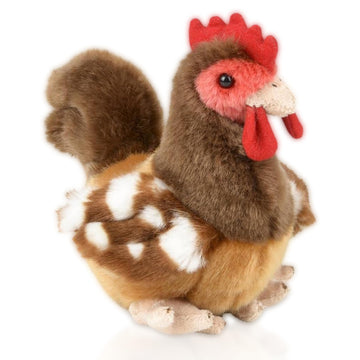 Forest & Twelfth 6'' Stuffed Rooster, Soft Plush Toy, Cute Stuffed Animal For Boys And Girls, Realistic Looking Small Stuffed An