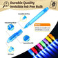 Giftinbox Invisible Ink Pens With Uv Light For Kids, Spy Pen Party Favors For Kids 8-12, 12Pack Invisible Ink Pen And Notebook, Uv Pen For Secret Message Escape Room Birthday Party Favors For Kids 4-8