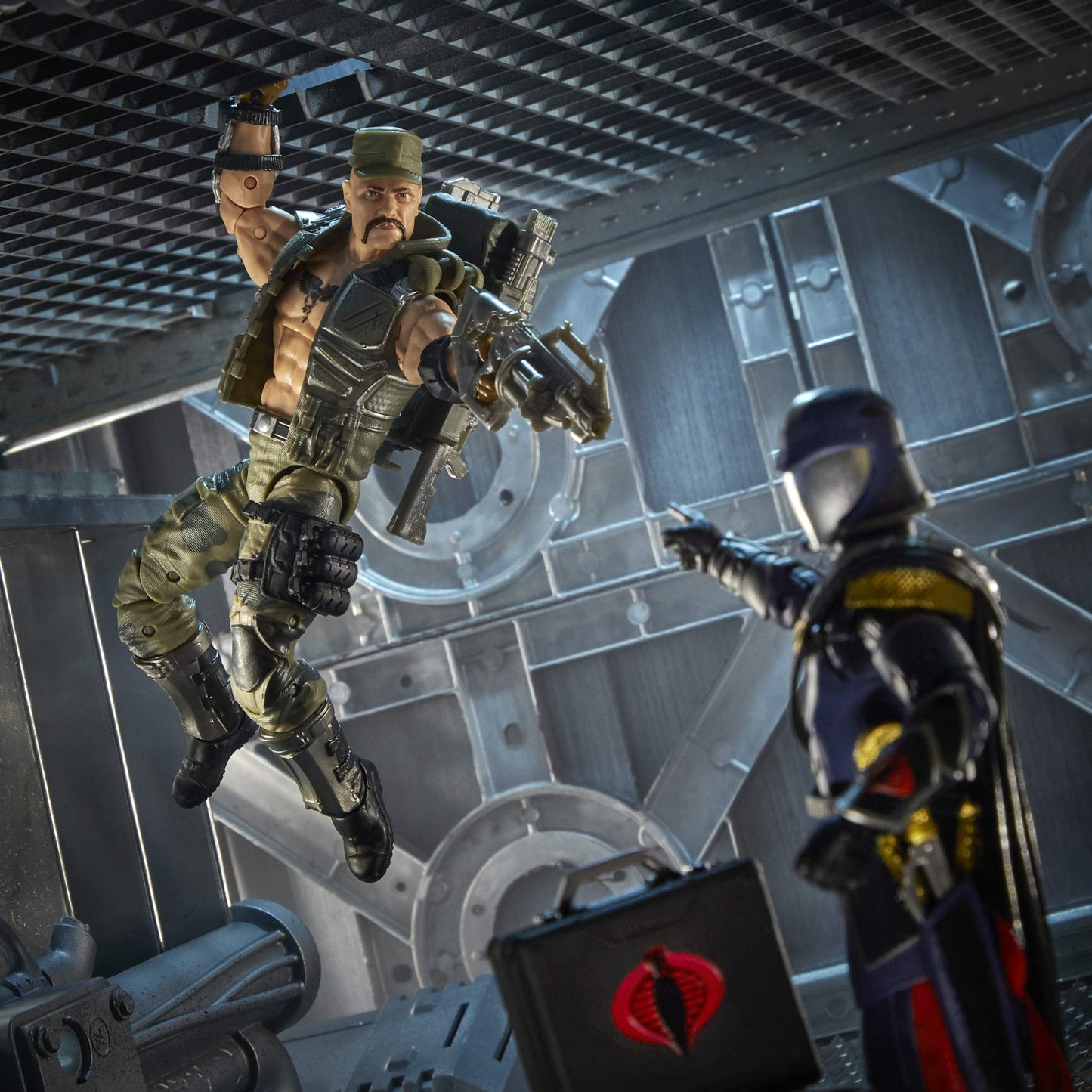 G.I. Joe Classified Series Gung Ho Action Figure 07 Collectible enhanced Toy with Multiple Accessories 6-Inch Scale with Custom Package Art