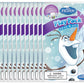 Bendon Frozen Olaf Grab & Go Play Packs, 12-Pack, Includes 4 Crayons, 1 Sticker Sheet, 24-Page Mini Fun Size Coloring Book
