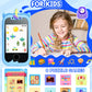 Kids Smart Phone Boys Toy: Christmas Birthday Gifts for Girls Age 3-10 - Working Real Play Cell - Toddler Learning Toy (Blue)