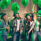 TONIFUL 30Pcs 18 Inch Round Balloons Large Green Round Shape Foil Balloons Big Green Round Helium Mylar Decorations for Birthday