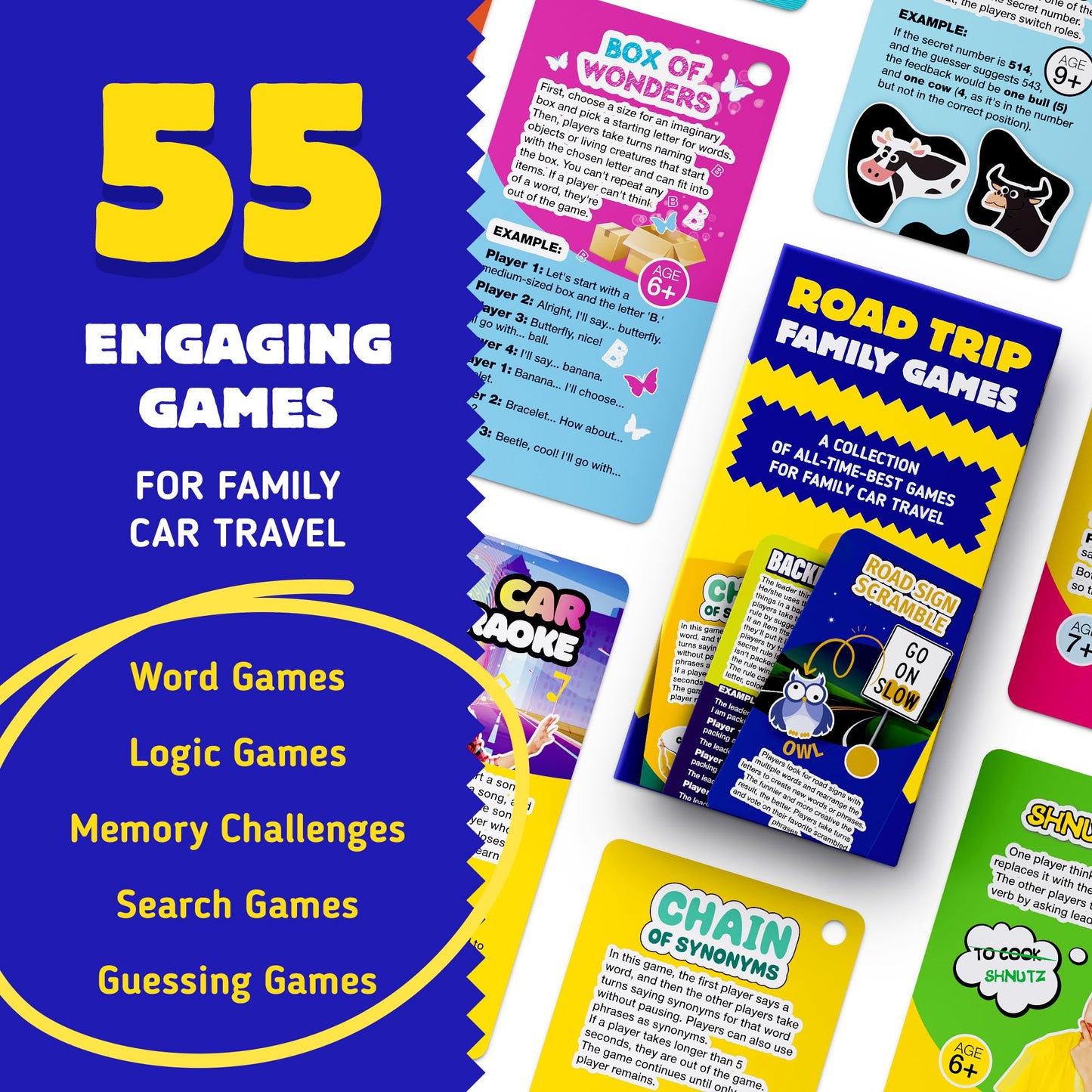 Well Balanced Road Trip Games - 55 Fun Car Games For Kids And Adults