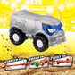 Heroes of Goo Jit Zu Goo Mobiles Powerhouse Pantaro, Grey Silicone Figure, Model 42702, Perfect Gift for Kids 4+ and Goo Jit Zu Fans