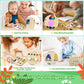 Sumsoltic Toddler Busy Board,Montessori Toys For 1-3 Year Old Boys,Sensory Travel Toys,Preschool Learning Activities,Christmas &
