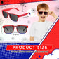 Jeere 12 Pack Spider Sunglasses for Kids Party Favors, Plastic Sunglasses for Summer Pool Beach Accessories, Birthday Gifts