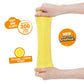 Oosh Cotton Candy Large Foil Bag 100G (Lemon Scent) By Zuru, Fluffy Slime, Stretch Slime, Grows 3000% In Size, Slime For Girls And Kids (Yellow)