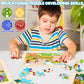 Wooden Animals Puzzles For Kids Age 3 4 5 Year Old, 4 Pack 24 Pcs Montessori Toddler Jigsaw Puzzles For Girl Boy Activities Pres