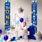 2 Pieces 1st Birthday Party Decorations Mr. Onederful Birthday Banner 1st Birthday Porch Sign Hanging Door Banner Welcome Porch