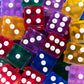 Super Z Outlet Standard 16mm Dice (Translucent Multi-Color 50pk)