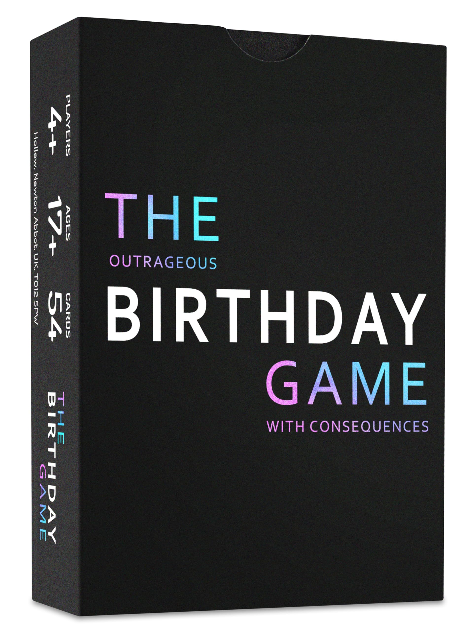 The Outrageous Birthday Card Game | mature-themed Games for Birthdays | Party Games | Birthday Gifts for Women & Men  Party Gift Ideas for Him or Her  Boyfriend and Girlfriend | Fun Card Games for mature-themeds