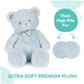 Gund Baby My First Friend Teddy Bear, Blue, Ultra Soft Animal Plush Toy For Babies And Newborns