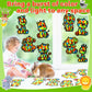32 Sets Woodland Animal Suncatchers Craft Kit DIY Window Stained Glass Effect Forest Jungle Animals Paper Craft Home School Clas