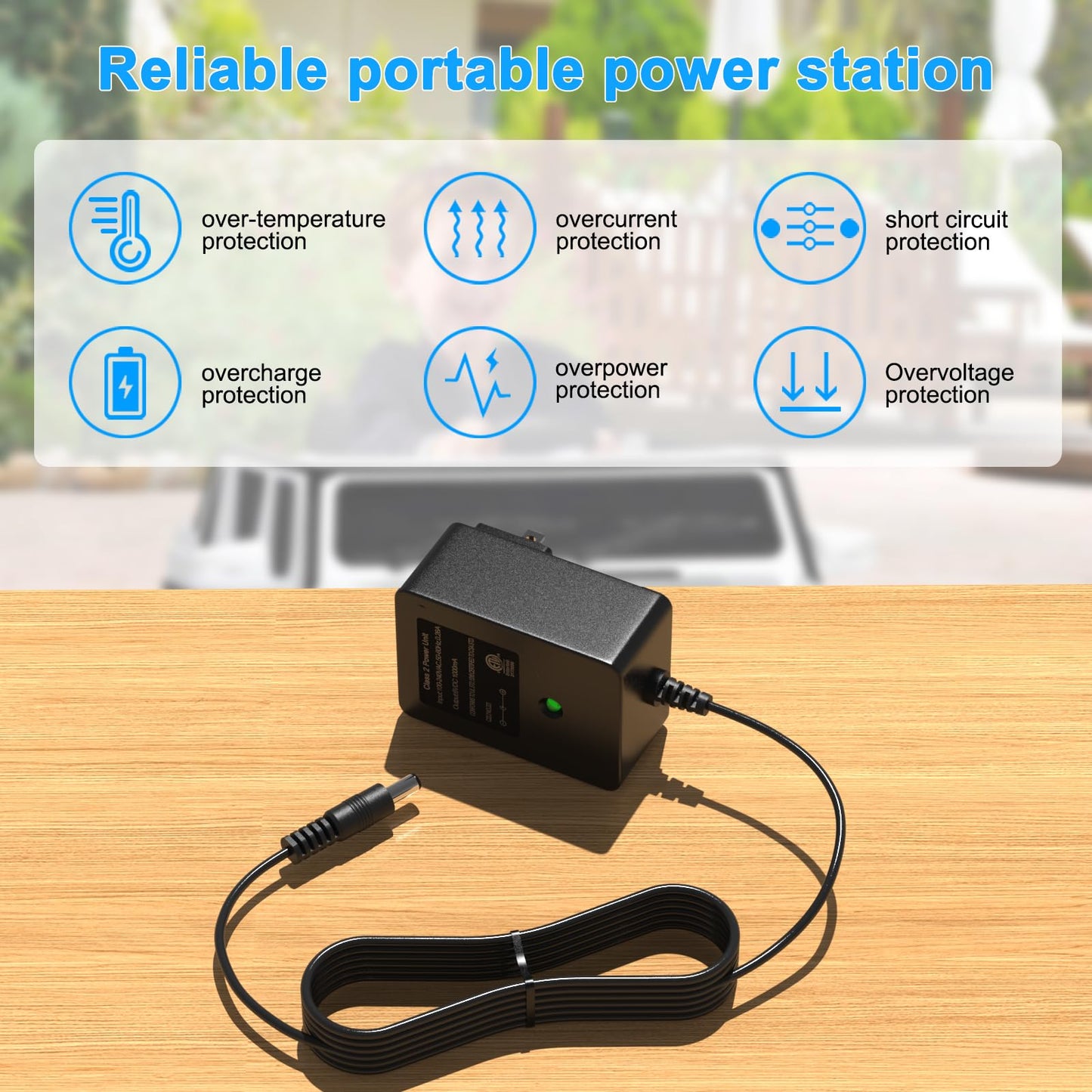 6V Battery Charger For Kids Electric Ride On Toys Compatible With For 6 Volt Best Choice Products Kidzone Bumper Hello Kid Trax
