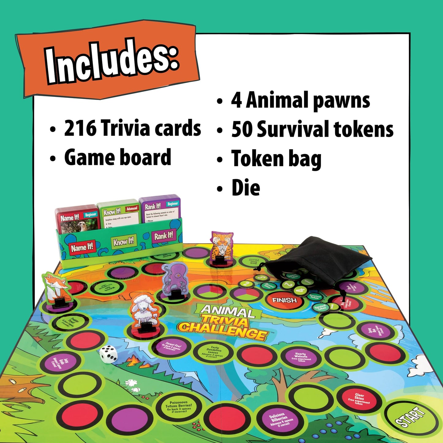 Mindware - Animal Trivia Challenge Game