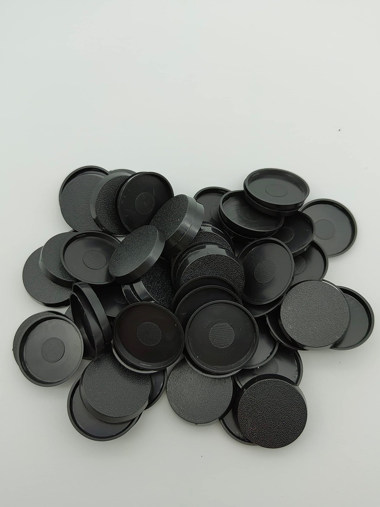 Lot Of 60 28.5Mm Round Bases Used For Warhammer 40K + Aos Games Workshop Bitz