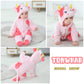 Tonwhar Kid'S And Toddler'S Costume Baby Animal Outfit Baby Boys' Girls' One-Piece Rompers Jumpsuit(4-5T,Pink Cow)