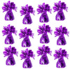 The Dreidel Company Metallic Balloon Weights, Birthday Party Favors, Novelty And Gag Gifts, 5.5' Inches, 12-Pack (Purple)