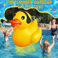 Hungdao 2 Pack 4 Feet Giant Inflatable Duck Huge Rubber Duck Large Blow Up Ducky Inflatable Ducky Pool Float Summer Beach Swimmi