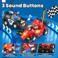 Lehoo Castle 2 Pack Remote Control Car for Toddlers 1-3, Police Car & Race Car, Toddler Toys for 2-4 with Realistic Sound Effect