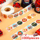 Geyee 1000 Pcs Police Stickers Firefighter Sticker For Kids Police Badge Sticker Fireman Firetruck Stickers Toy Name Tag Roll Se