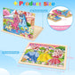 Puzzles For Kids Ages 4-6, Large 24 Pcs Unicorn Mermaid Princess, Wooden Jigsaw Puzzles For Toddlers, Preschool Educational Puzz