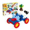 Plus Plus Big - Make & Go! - 46 Pieces - Construction Building Stem/Steam Toy, Interlocking Large Puzzle Blocks For Toddlers And