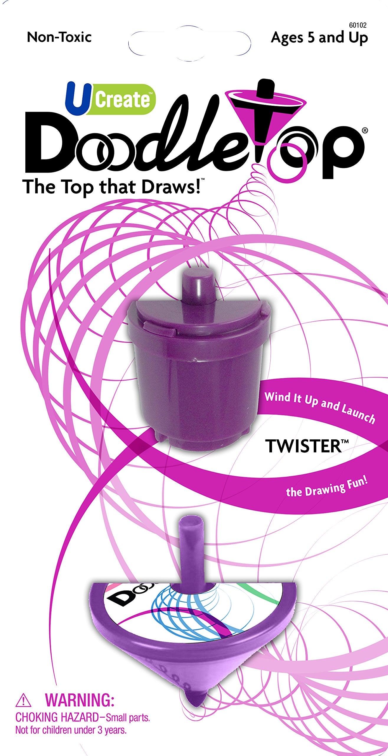 UCreate Doodletop Wind up Twister Activity