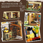Insoon City Coffee House Building Set With Light, 1173 Pcs Cafe Shop Building Block Toy With Ordering Counter Baking Room, Architecture Construction Model For Adults Teens Kids Boys Girls Ages 6-12+