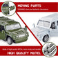 KIDAMI Die Cast Metal Toy Cars Set of 5 - Openable Doors, Pull Back Cars, Private Car Gift Pack for Kids