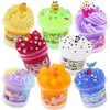 Slime Variety Pack Different Textures, 8 Pack Slime Kit For Kids, Includes Butter Slime, Rainbow Cloud Slime, Clear Bead Slime &