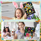 Zhanmai 30 Pcs Easter Day Coloring Posters Easter Eggs DIY Spring Easter Day Crafts Bulk Color Your Own Posters Bunny Basket Car