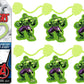 Ja-Ru Marvel Hulk Sticky Hands Stretchy Toys (8 Hulk Packs) Superheroes Stretchy Snap Hands Bulk Birthday Supplies For Kids, Pinata Filler, Stocking Stuffers In Bulk B-6809-8