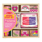 Melissa & Doug Wooden Stamp Set: Friendship - 9 Stamps, 5 Colored Pencils, And 2-Color Stamp Pad - Fsc Certified