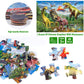 Jumbo Floor Puzzle for Kids,48 Piece Volcano Dinosaur Large Jigsaw Puzzles, Fun Educational Toy for Toddlers Ages 3-5,Preschool