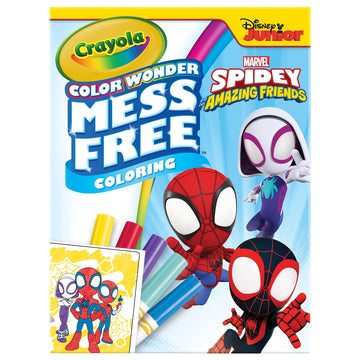 Crayola Color Wonder, Spiderman Coloring Pages & Mess Free Markers, Gift