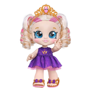Kindi Kids 10" Scented Sisters Doll - Tiara Sparkles, Multicolor, Model 50122, Made of Durable Acrylonitrile Butadiene Styrene