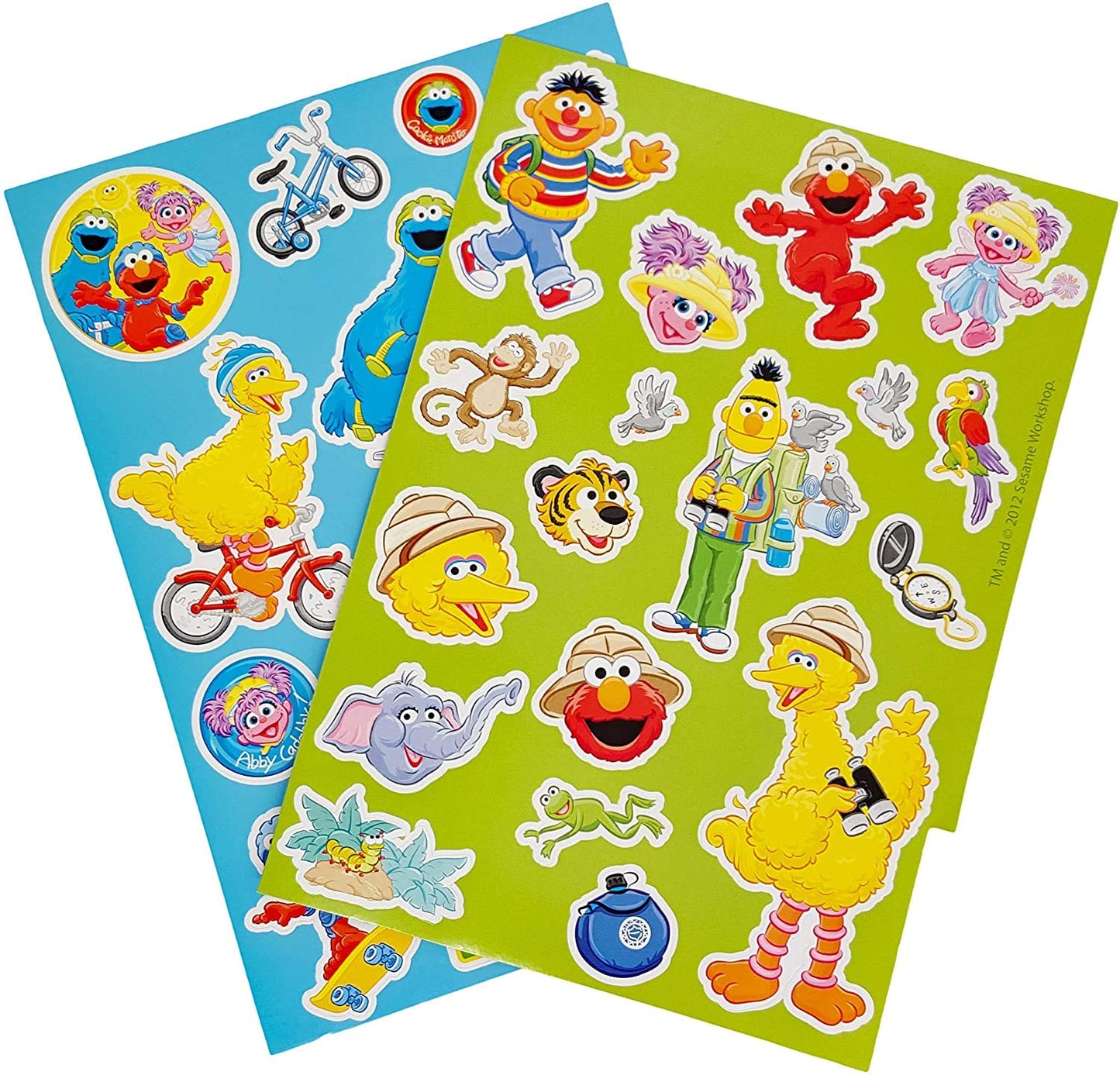 Sesame Street Educational Flash Cards For Early Learning. Set Includes Colors, Shapes & More, Abcs, Numbers And Beginning Words.