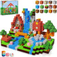 Lofeijxufj 100PCS Magnetic Building Blocks Kids Ages 3+ Strong Magnet Cubes
