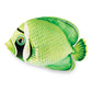 Real Planet Sea Life Plush - Soft Stuffed Animal Gift For Kids All Ages, Sea Ocean Fishing Plushie, Christmas Birthday Gifts (Green Butterfly Fish, 13') (13' Long)