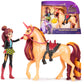 Unicorn Academy, Valentina & Cinder Set With 2 Riding Accessories & Hair Styling Tool, Dolls & Unicorn Toys For Girls Ages 4 And