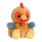 Aurora Adorable Palm Pals Red Rooster Stuffed Animal - Fun Collectible Plush for Kids and mature-themed Collectors - Perfect for Decorating Rooms and Birthday Gifts - Brown 5 Inches