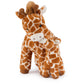 GUND Solana Giraffe and Baby Plush  enhanced Giraffe Stuffed Animals for Ages 1 and Up  Brown  10 
