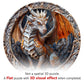 Wooden Puzzles For Adults, Wooden Flat Puzzles With 3D Visual Effect, Cave Dragon Puzzles, Unique Puzzles Gifts For Women Men (M-11.4 * 11.4In 200Pcs)