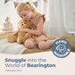 Bearington Collection Bubsy Brown Plush Teddy Bear Stuffed Animal, 16 Inch